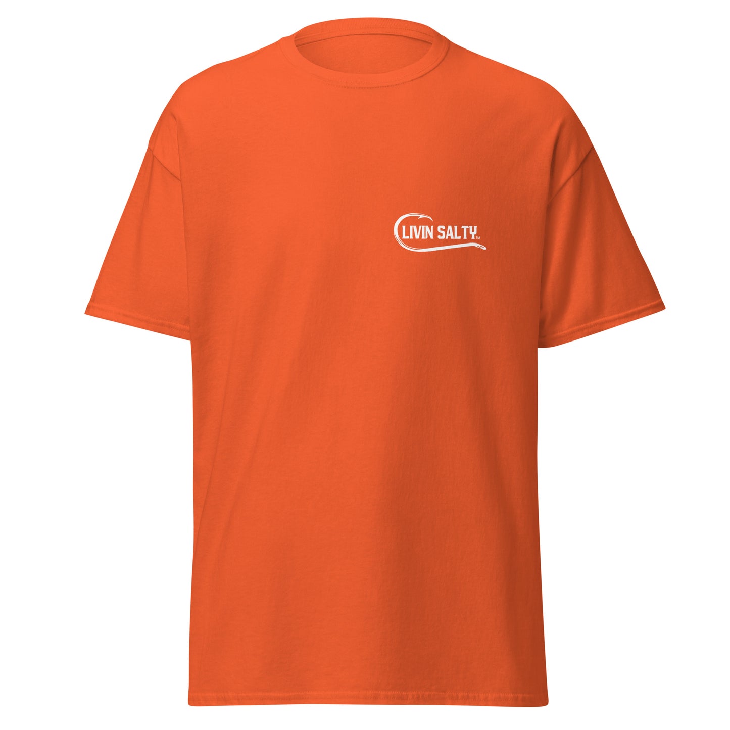 LIVIN SALTY Shark Cotton tee