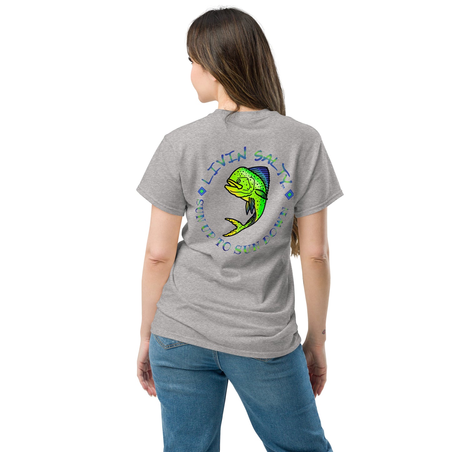 LIVIN SALTY Mahi cotton tee
