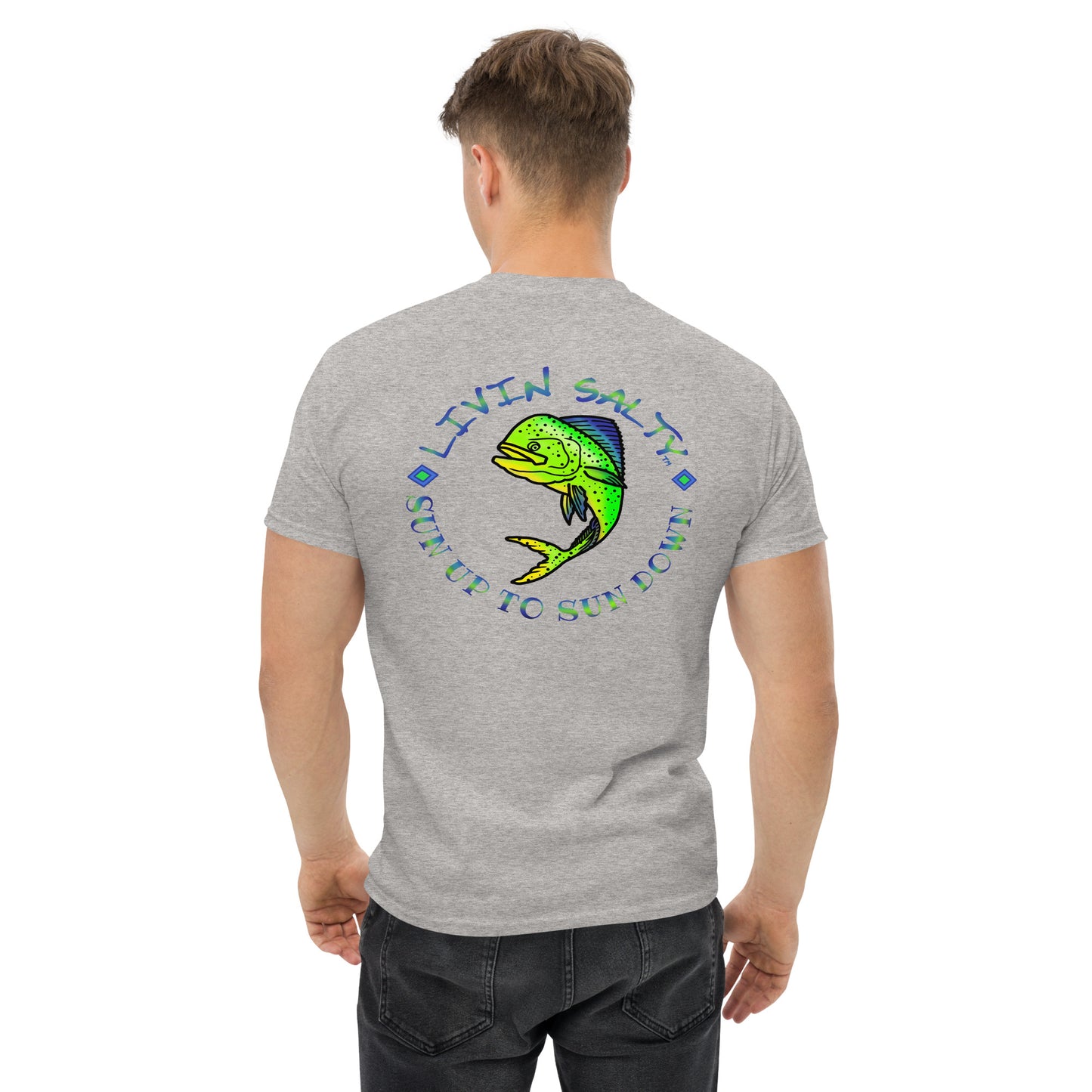 LIVIN SALTY Mahi cotton tee