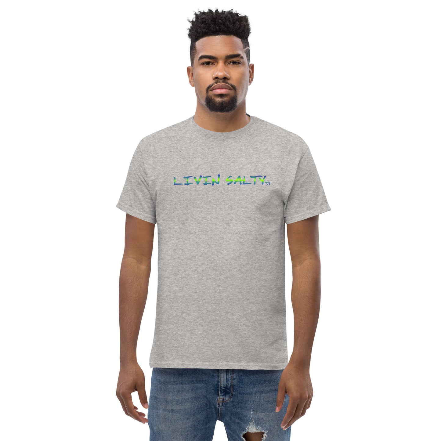 LIVIN SALTY Mahi cotton tee