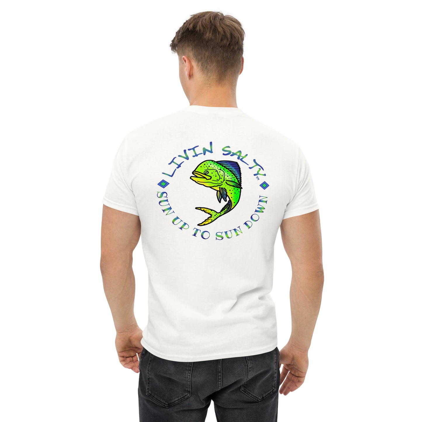 LIVIN SALTY Mahi cotton tee