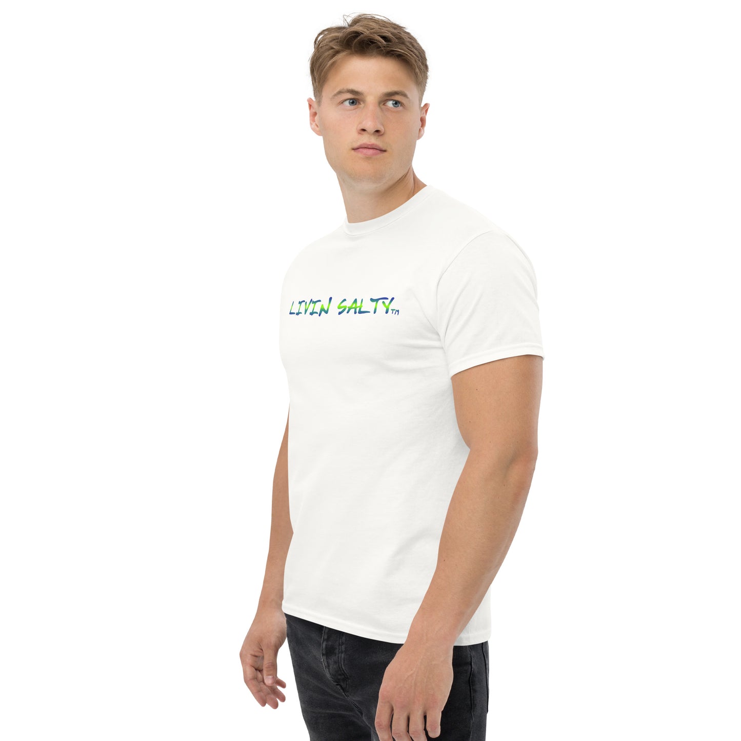LIVIN SALTY Mahi cotton tee