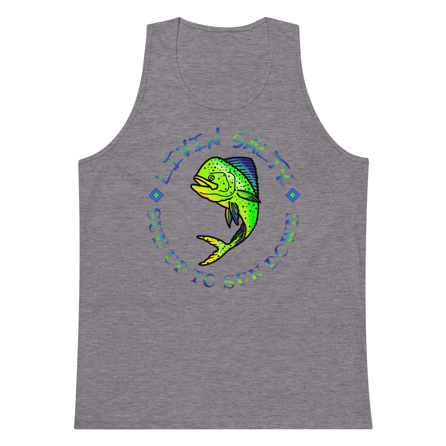 Men’s LIVIN SALTY Mahi tank top