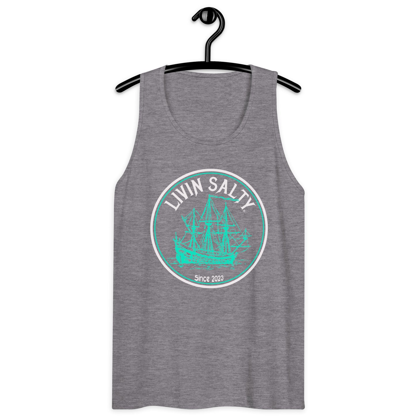 Men’s LIVIN SALTY Ship tank top