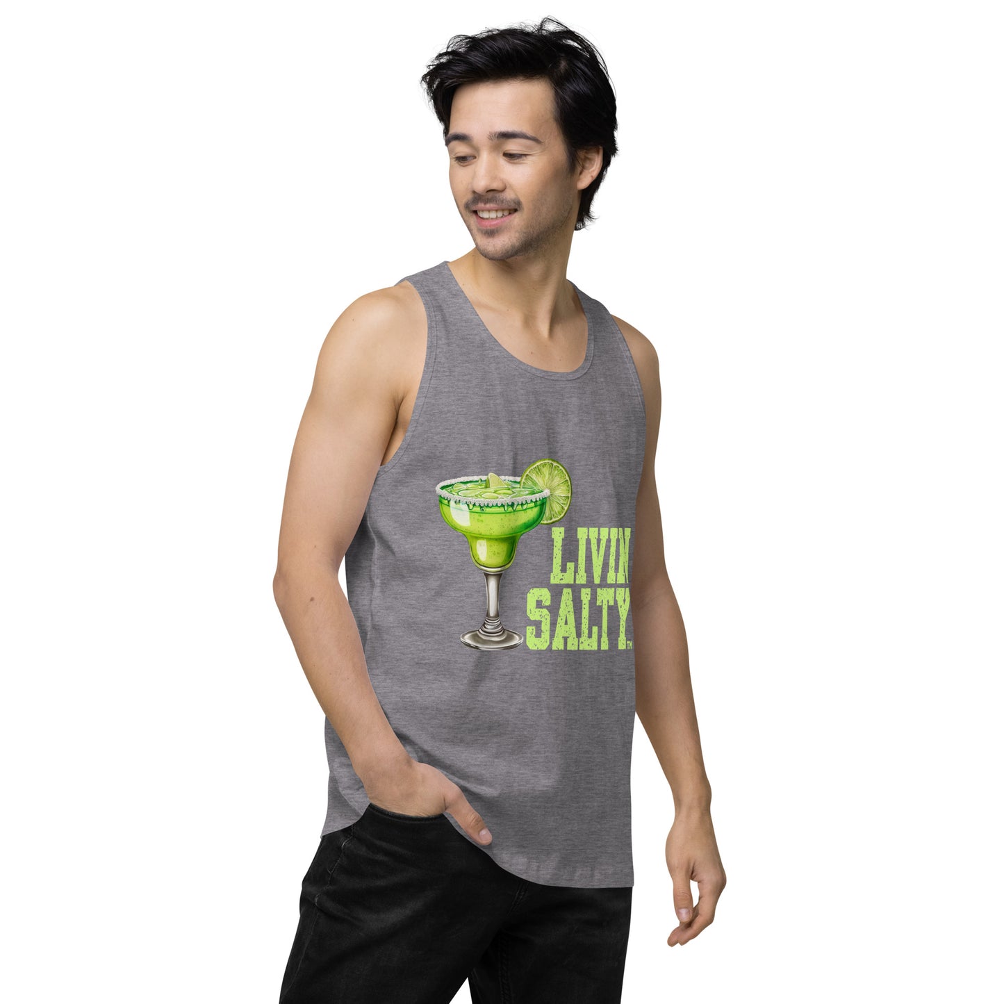 Margarita LIVIN SALTY men’s tank top