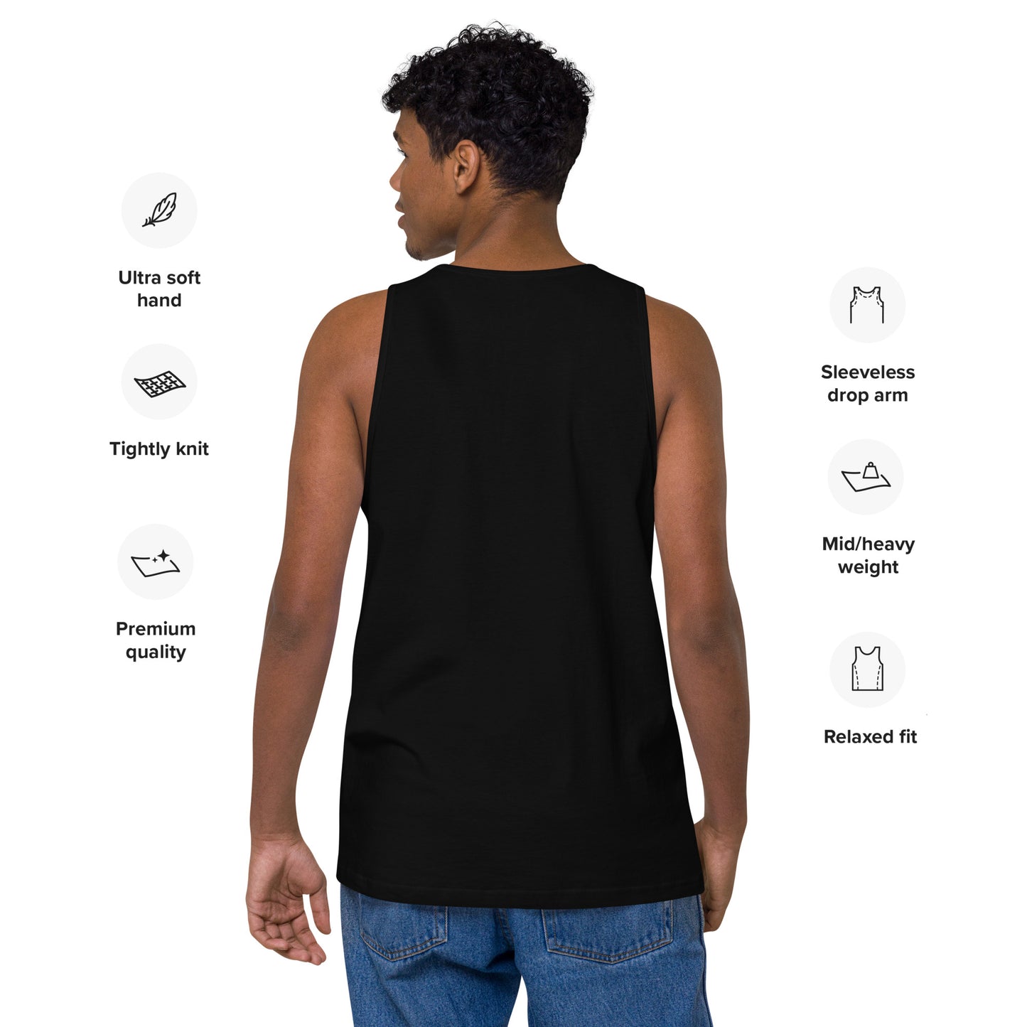 Men’s LIVIN SALTY Pelican tank top