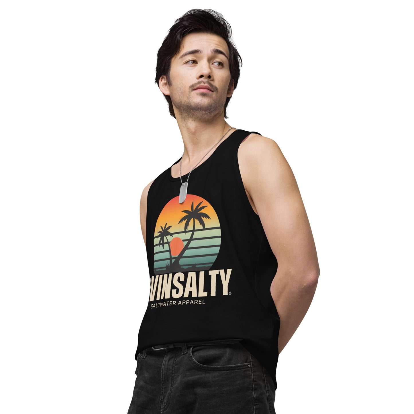 Men’s LIVIN SALTY tank top