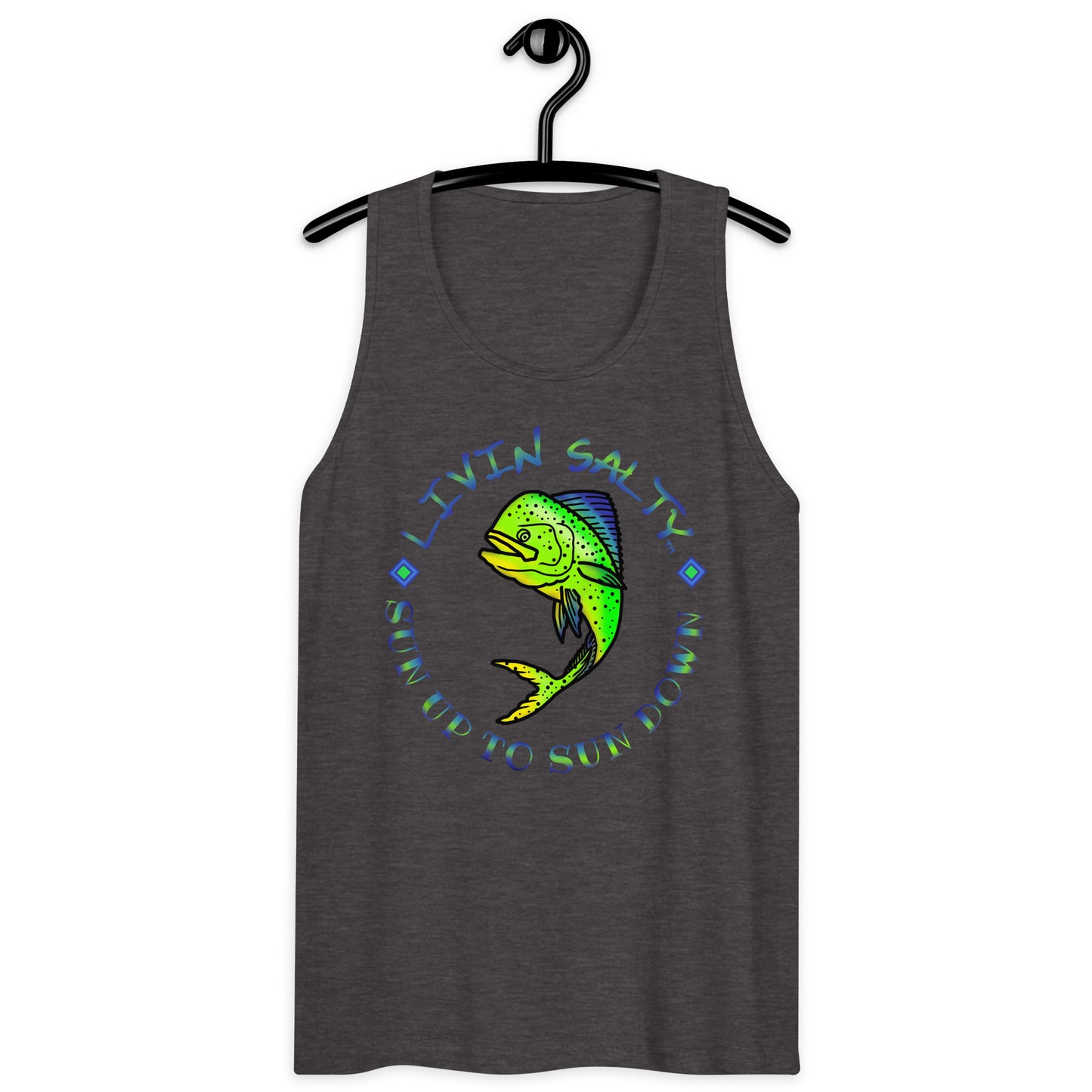 Men’s LIVIN SALTY Mahi tank top