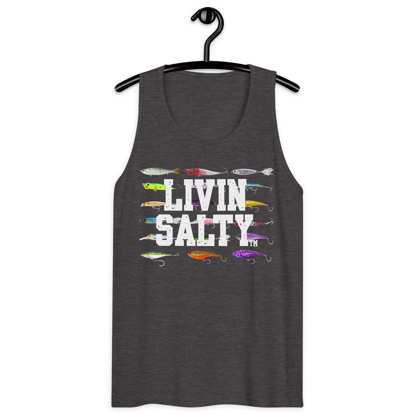Men’s LIVIN SALTY Saltwater Lures tank top
