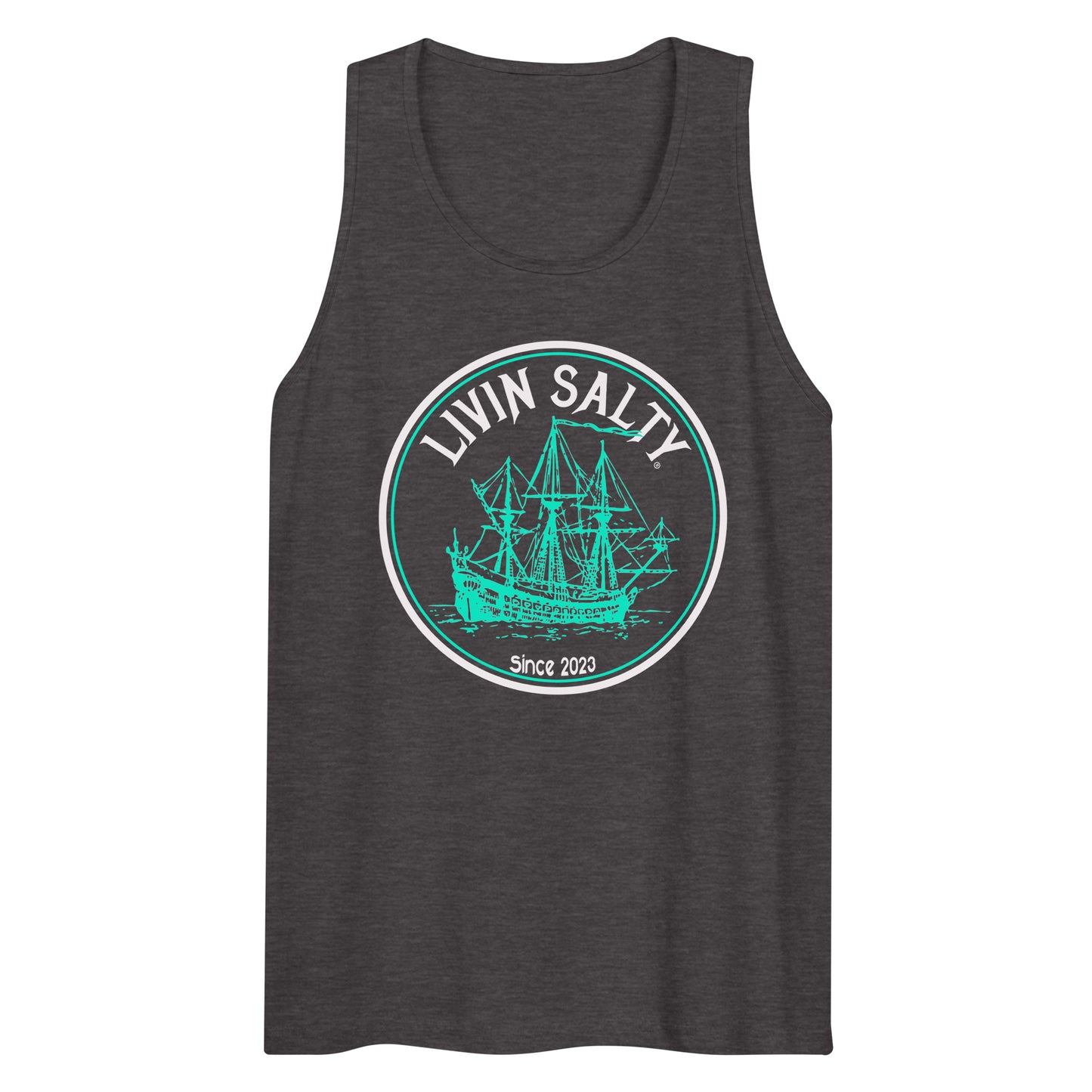 Men’s LIVIN SALTY Ship tank top