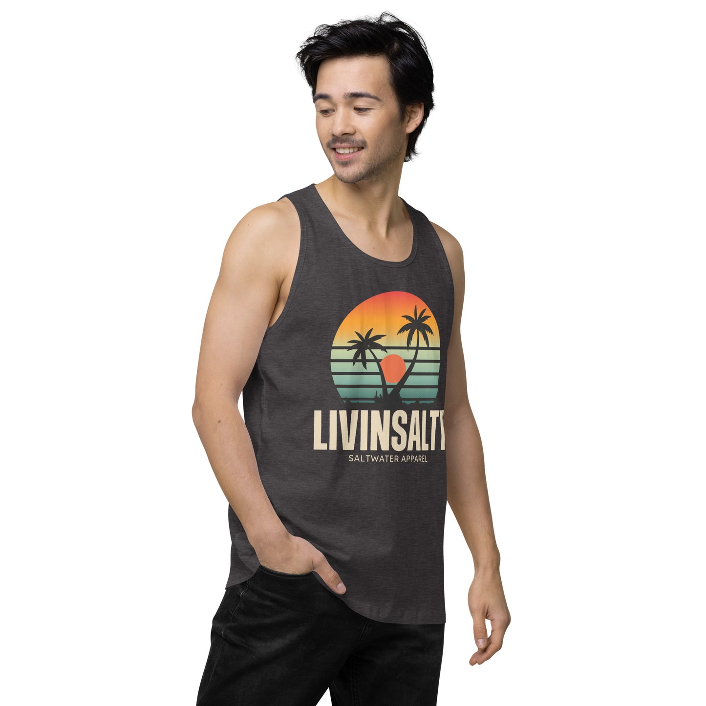 Men’s LIVIN SALTY tank top