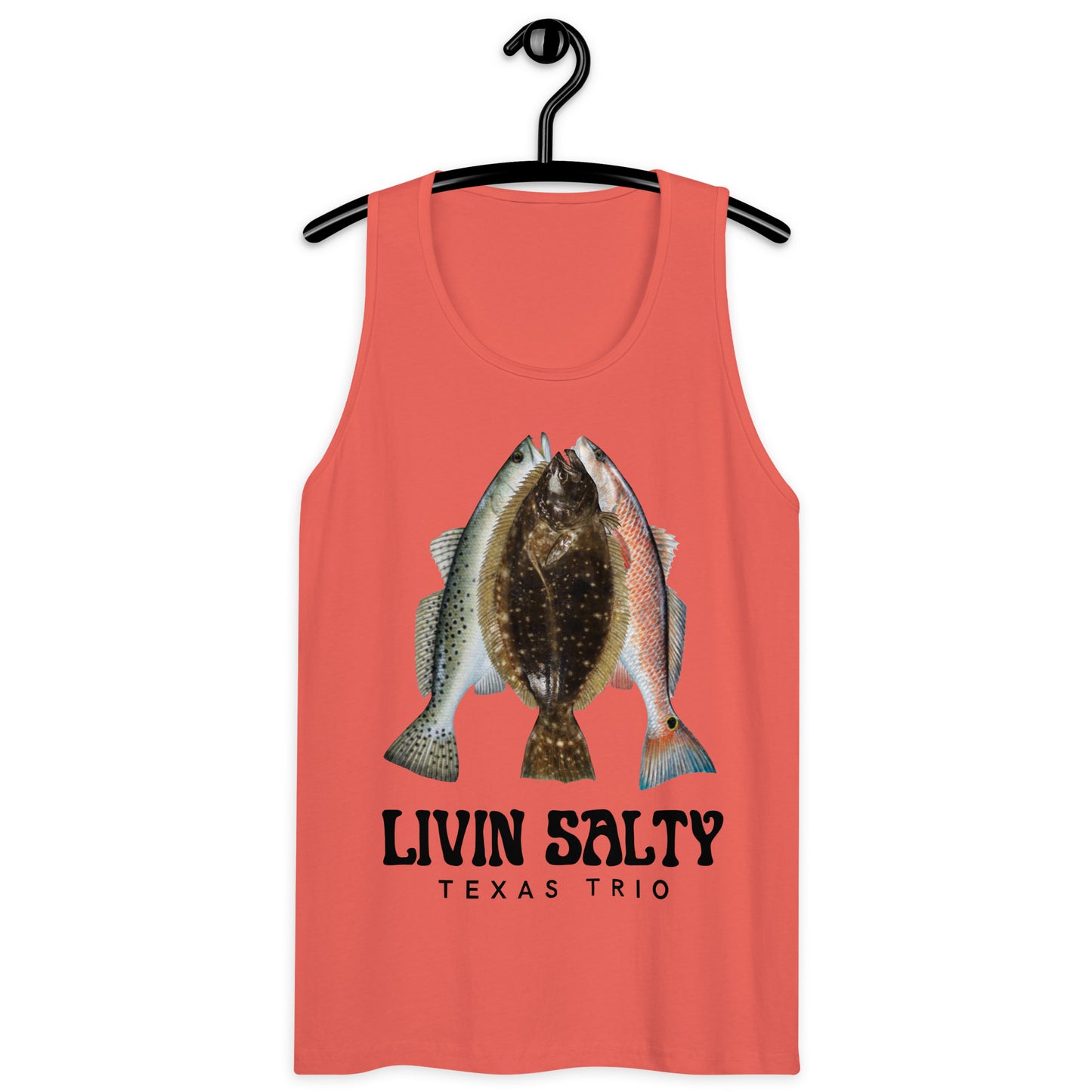 Men’s Texas Trio LIVIN SALTY tank top