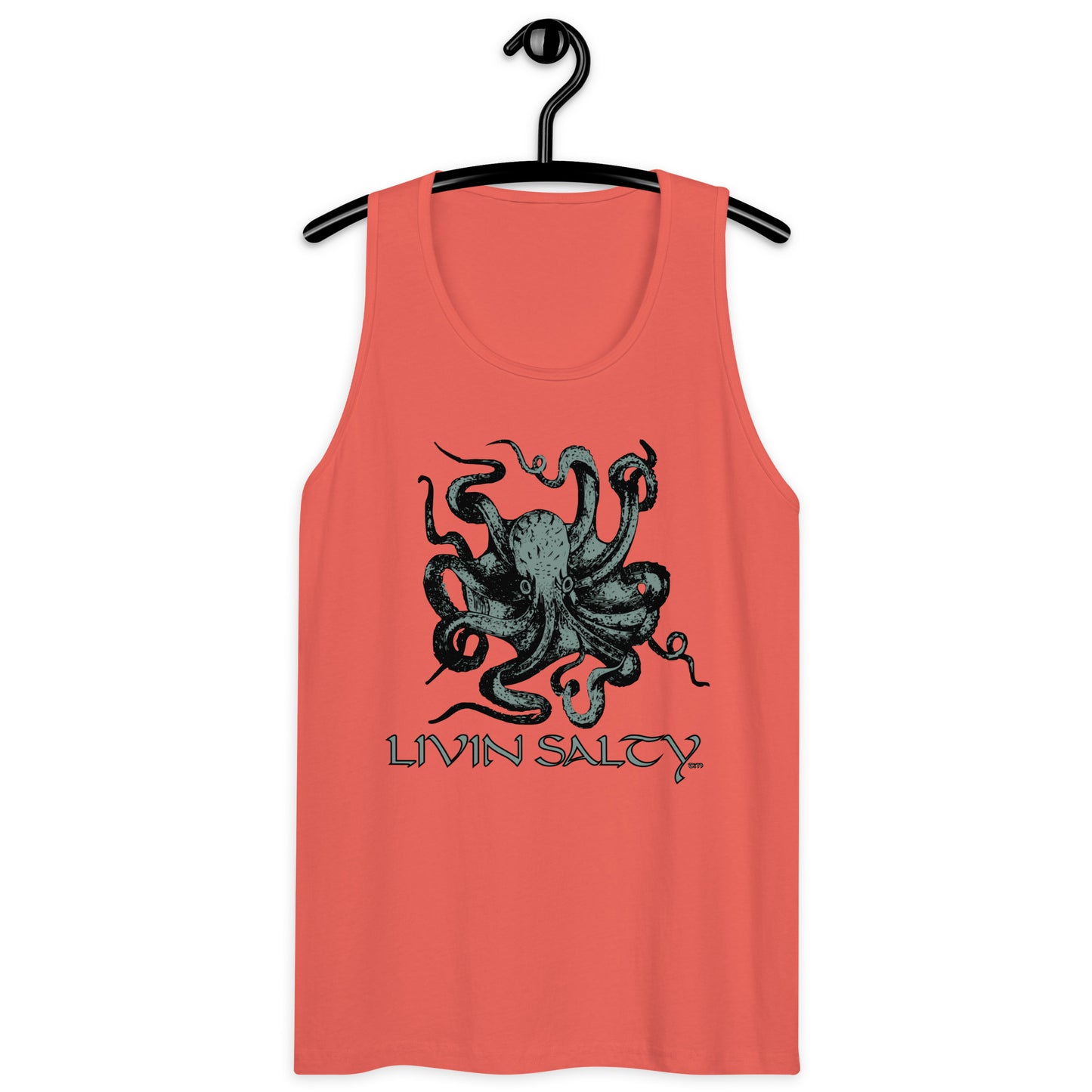 Men’s LIVIN SALTY Octopus tank top