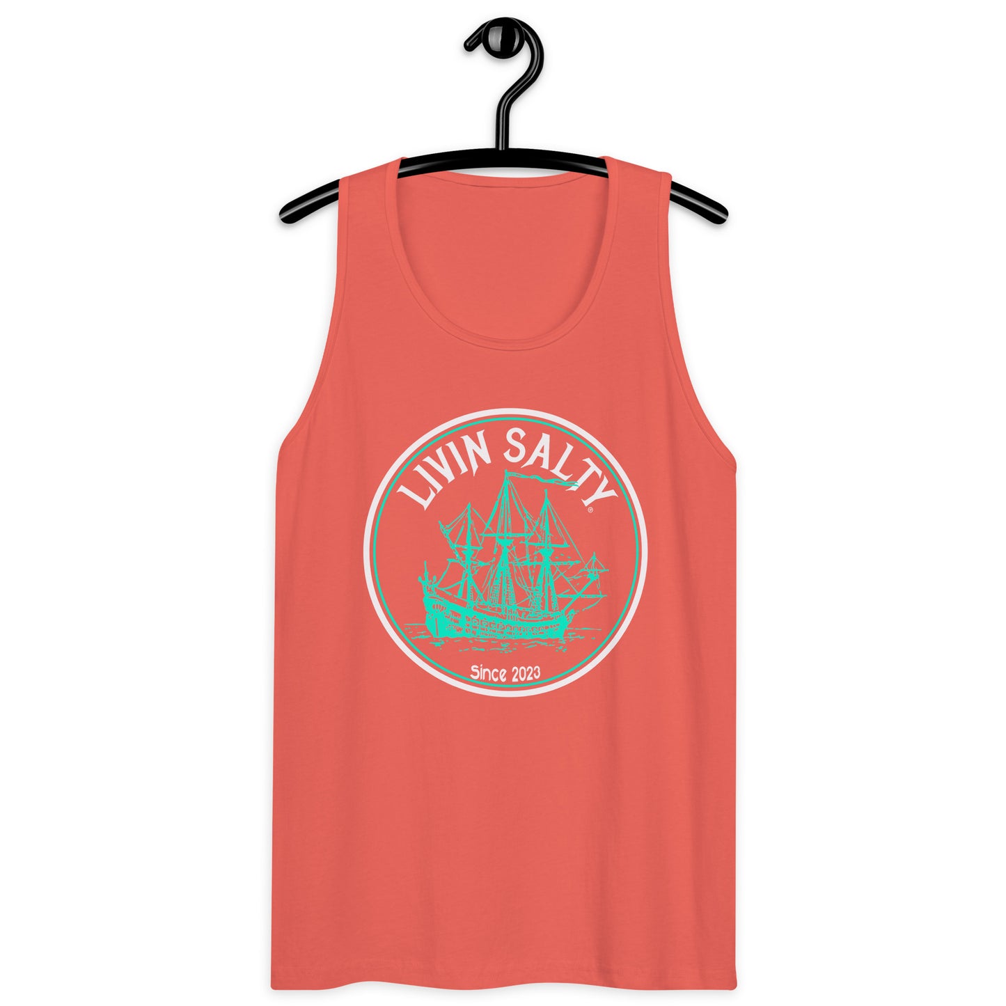 Men’s LIVIN SALTY Ship tank top