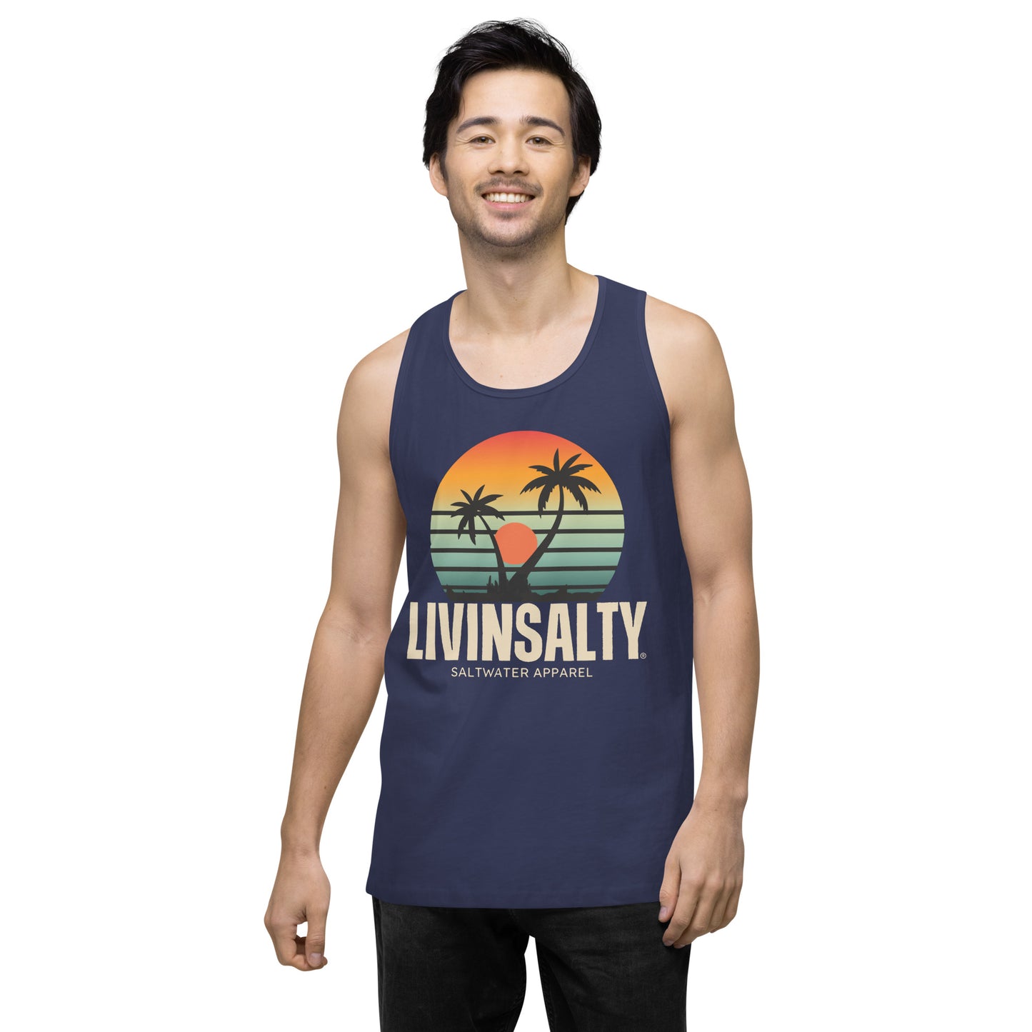 Men’s LIVIN SALTY tank top