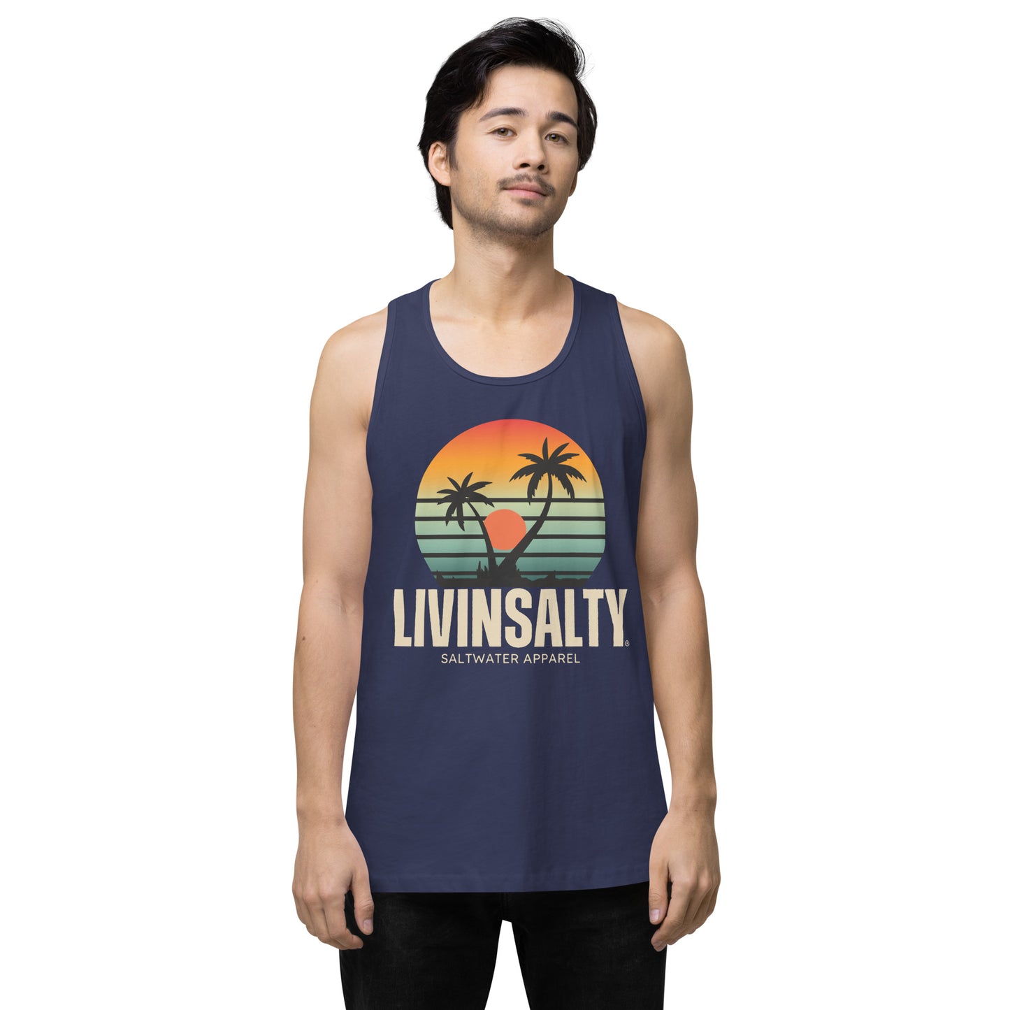 Men’s LIVIN SALTY tank top