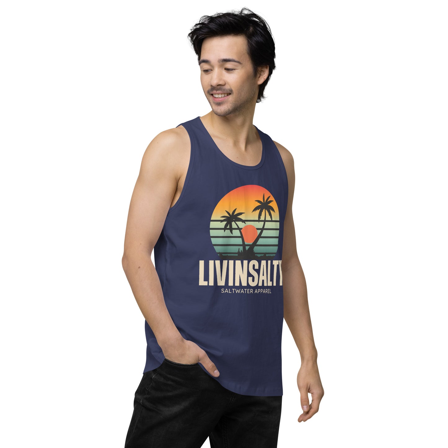Men’s LIVIN SALTY tank top