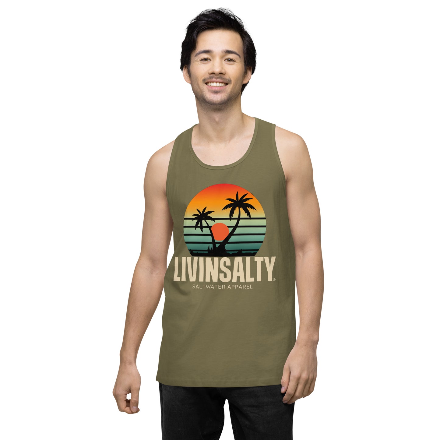 Men’s LIVIN SALTY tank top