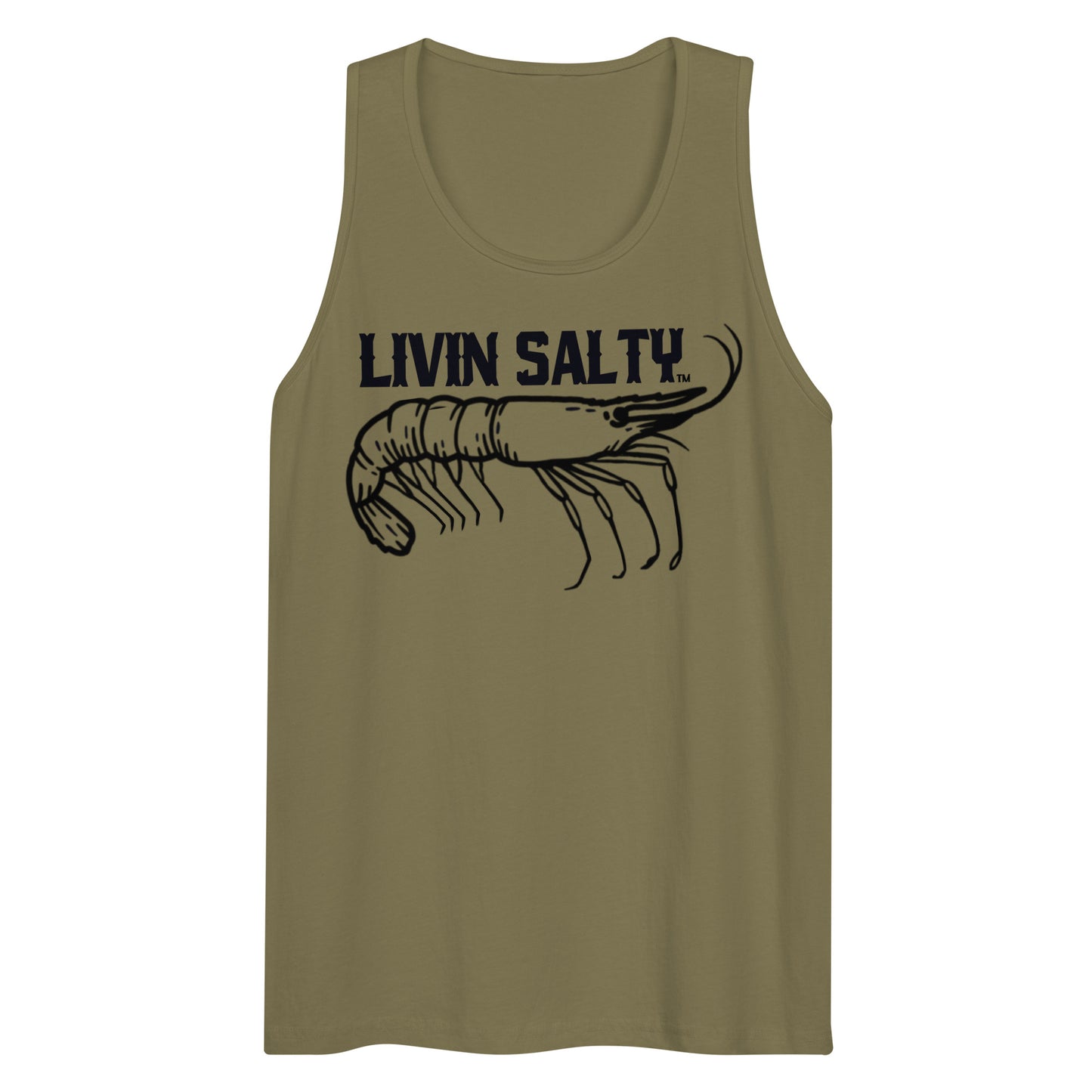 Men’s LIVIN SALTY Shrimp tank top
