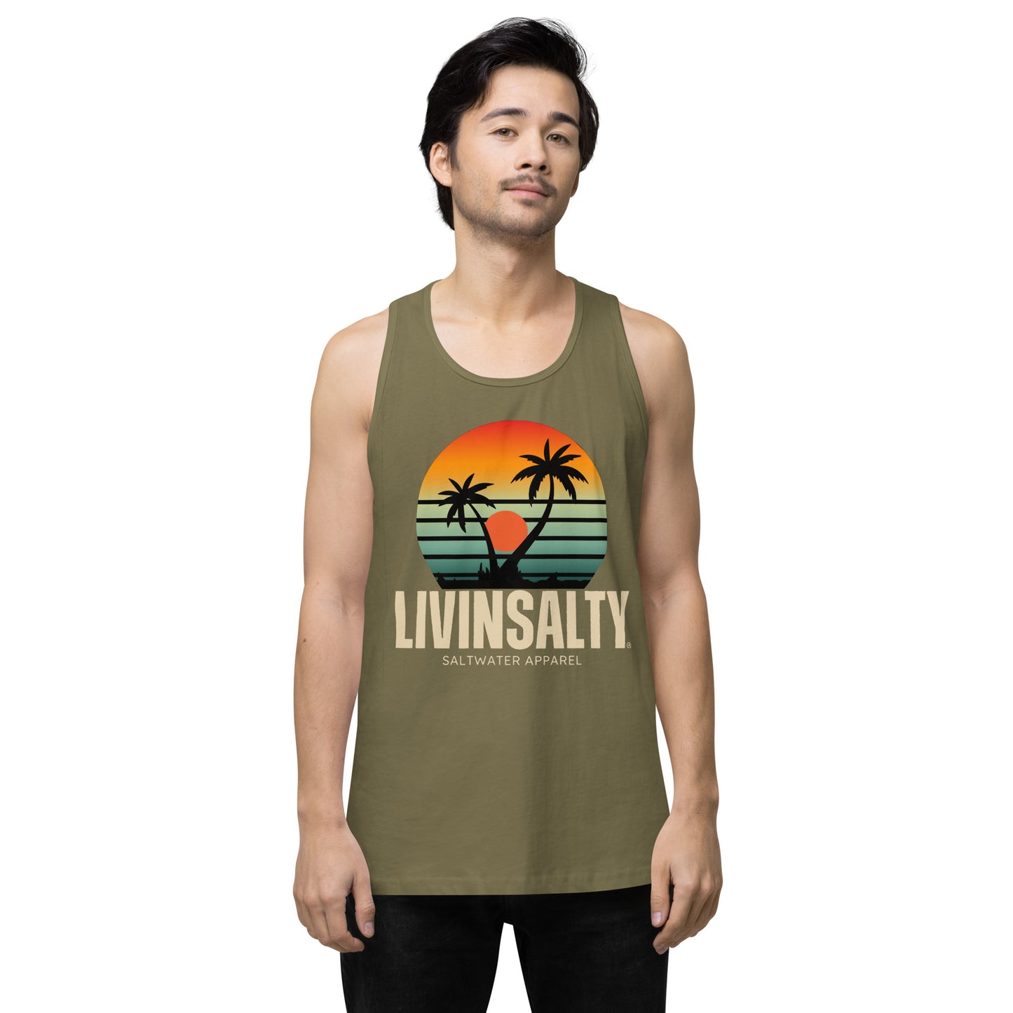 Men’s LIVIN SALTY tank top