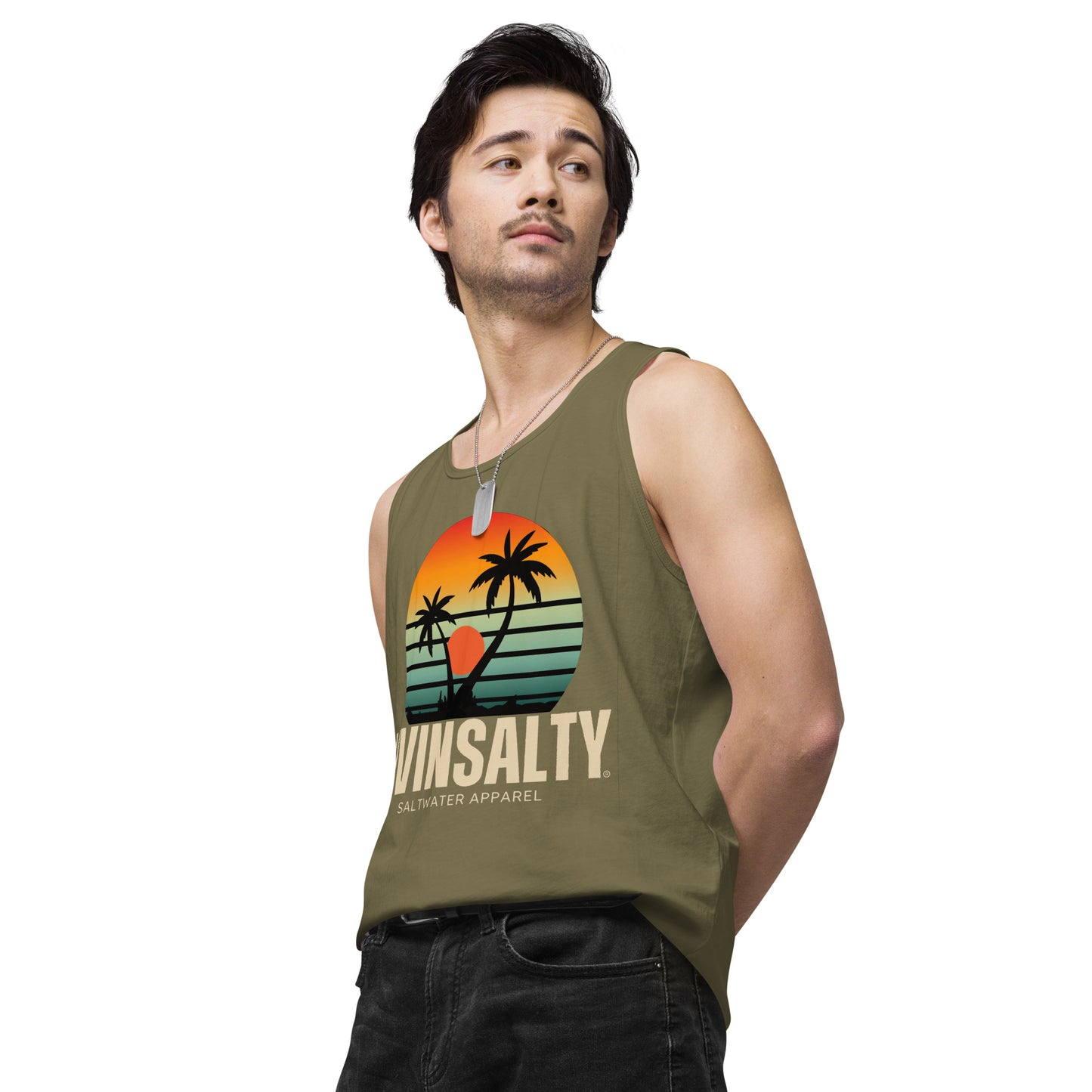 Men’s LIVIN SALTY tank top