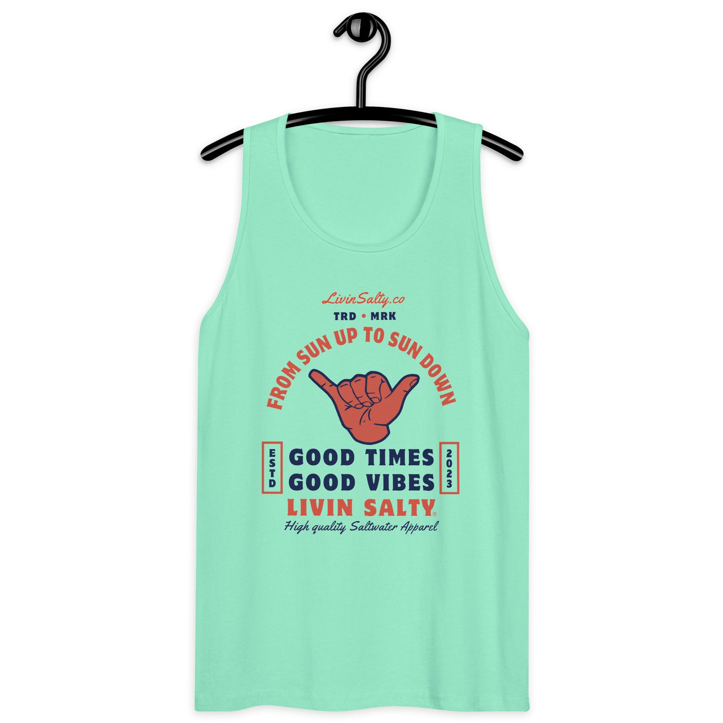 Men’s LIVIN SALTY tank top