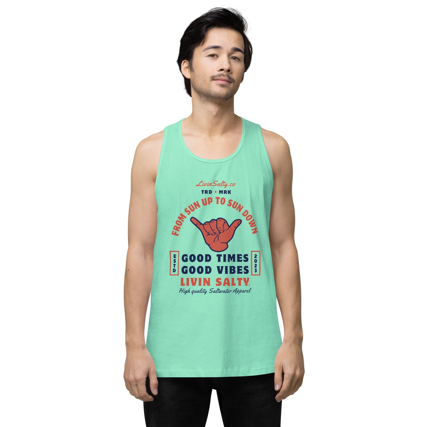 Men’s LIVIN SALTY tank top
