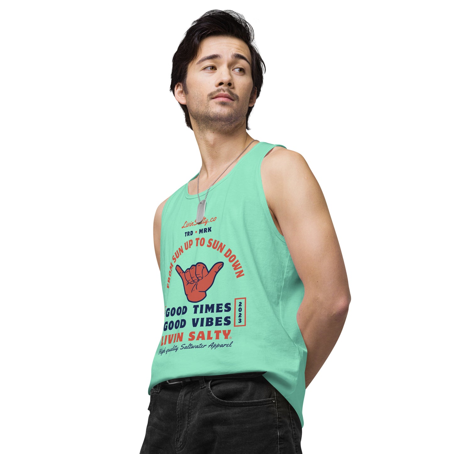 Men’s LIVIN SALTY tank top