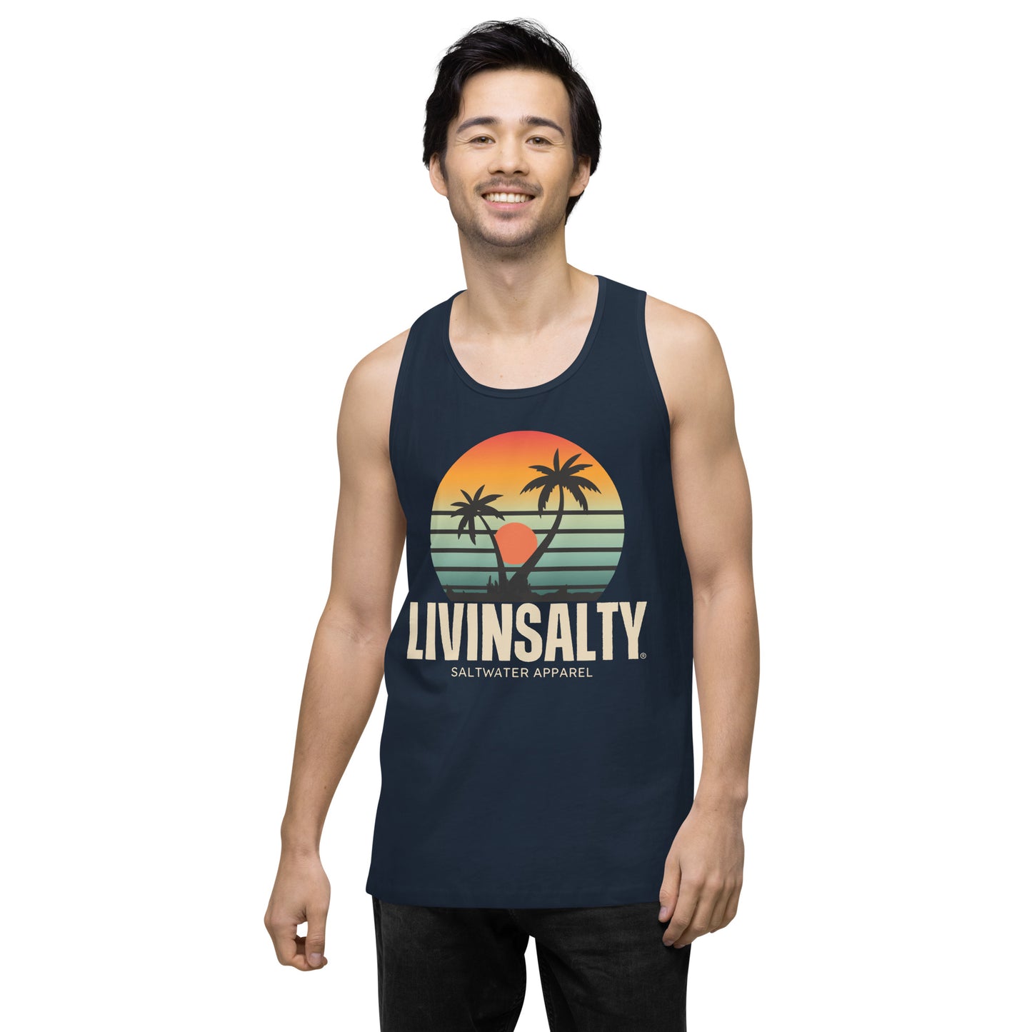 Men’s LIVIN SALTY tank top