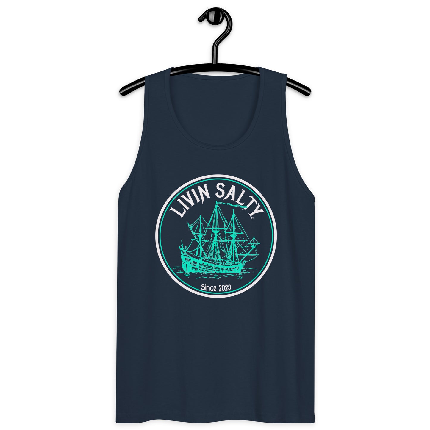 Men’s LIVIN SALTY Ship tank top