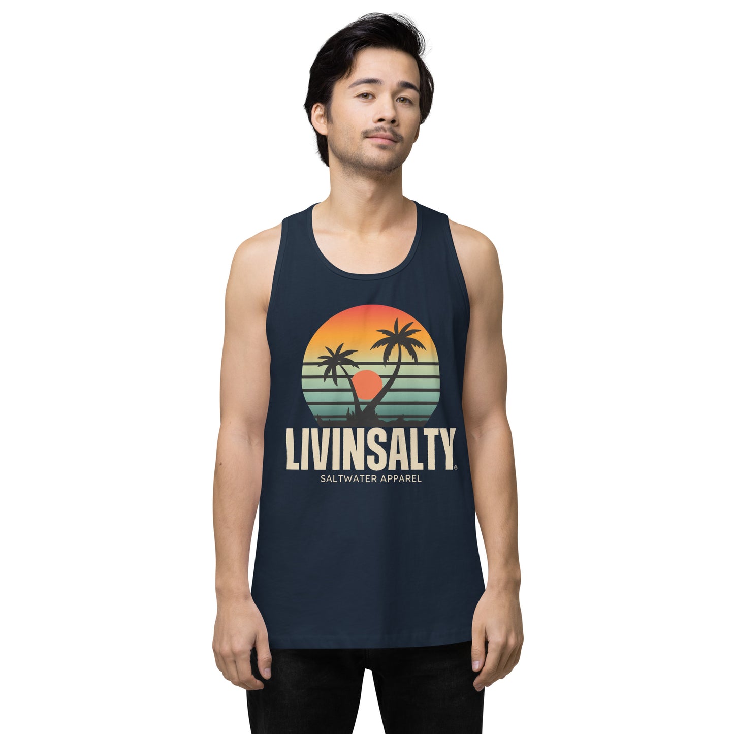 Men’s LIVIN SALTY tank top
