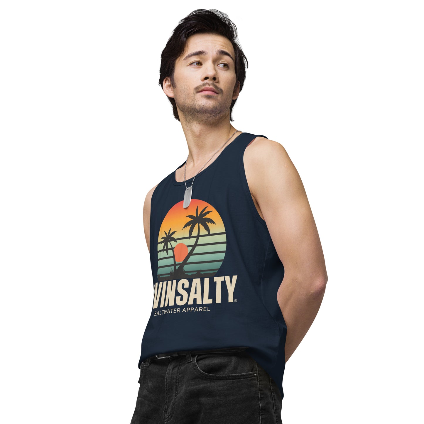 Men’s LIVIN SALTY tank top