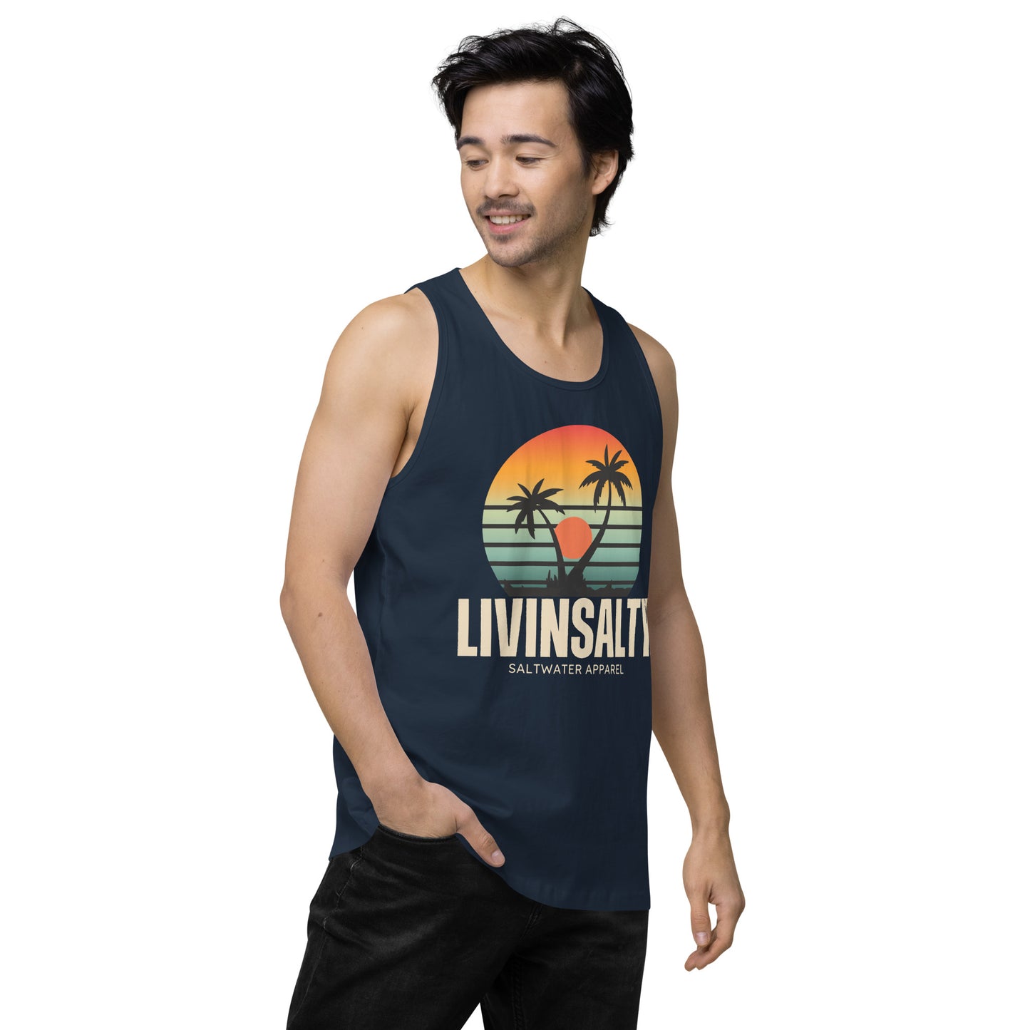 Men’s LIVIN SALTY tank top