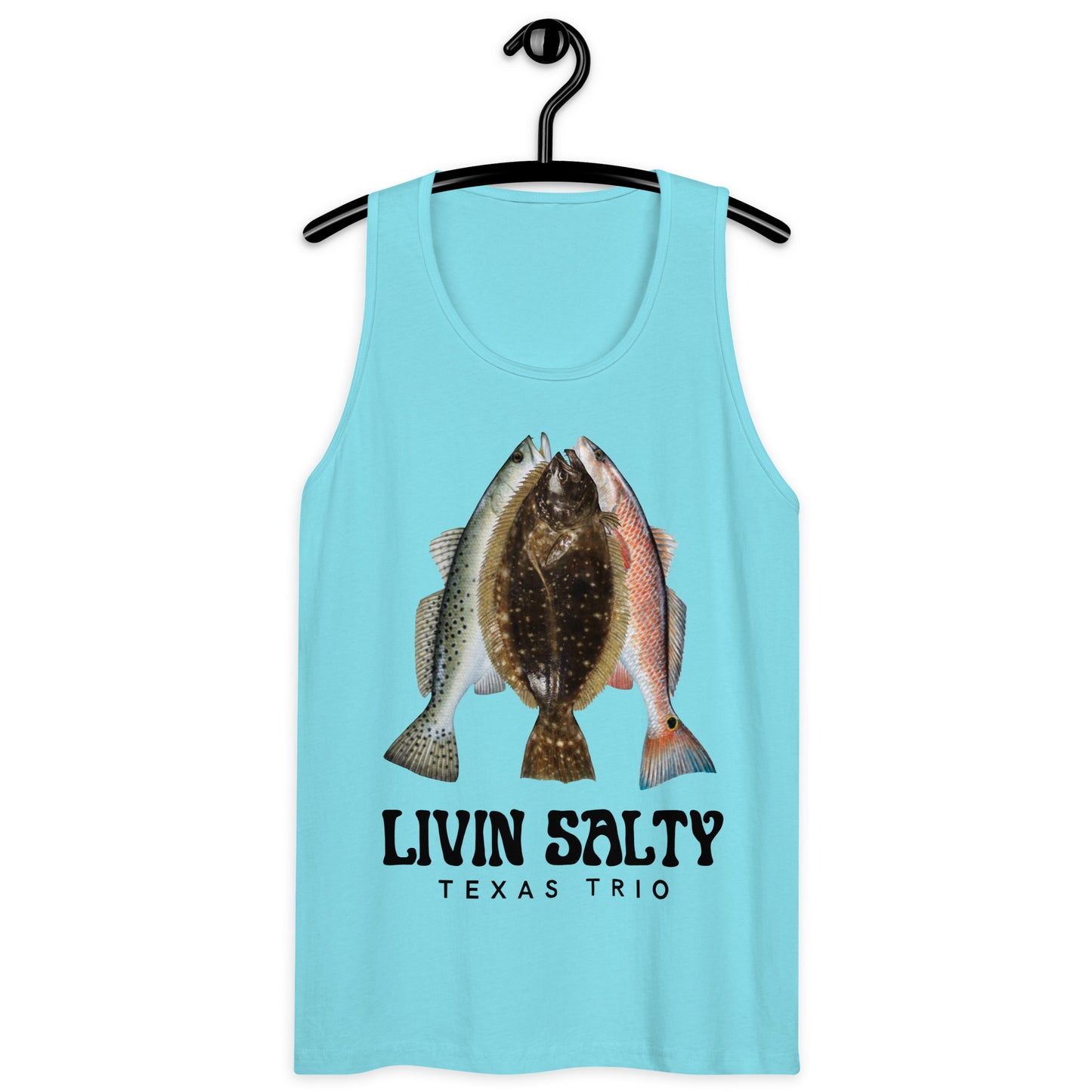 Men’s Texas Trio LIVIN SALTY tank top