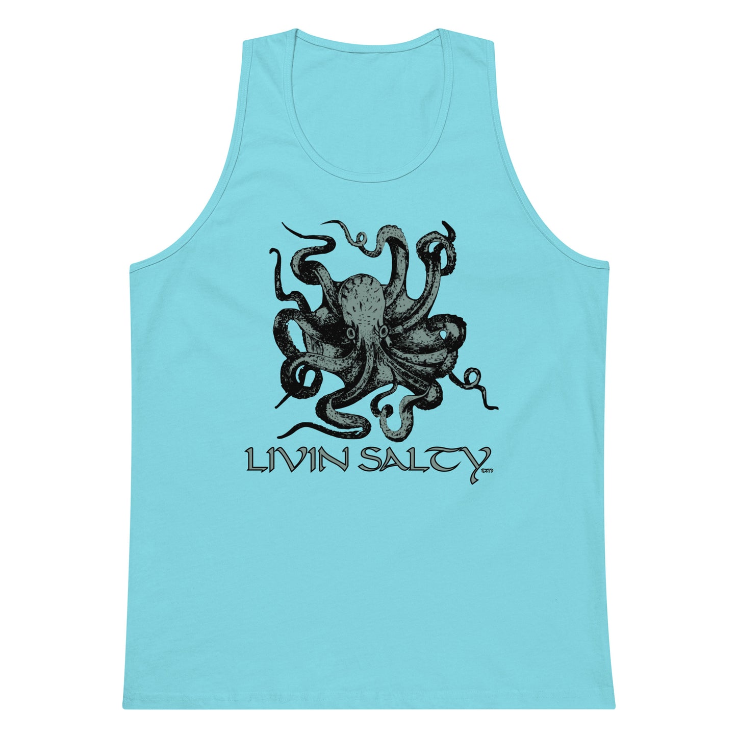 Men’s LIVIN SALTY Octopus tank top