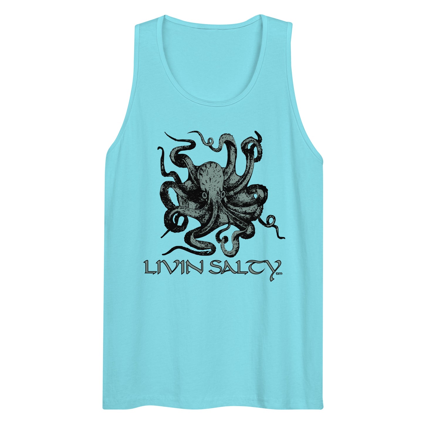 Men’s LIVIN SALTY Octopus tank top