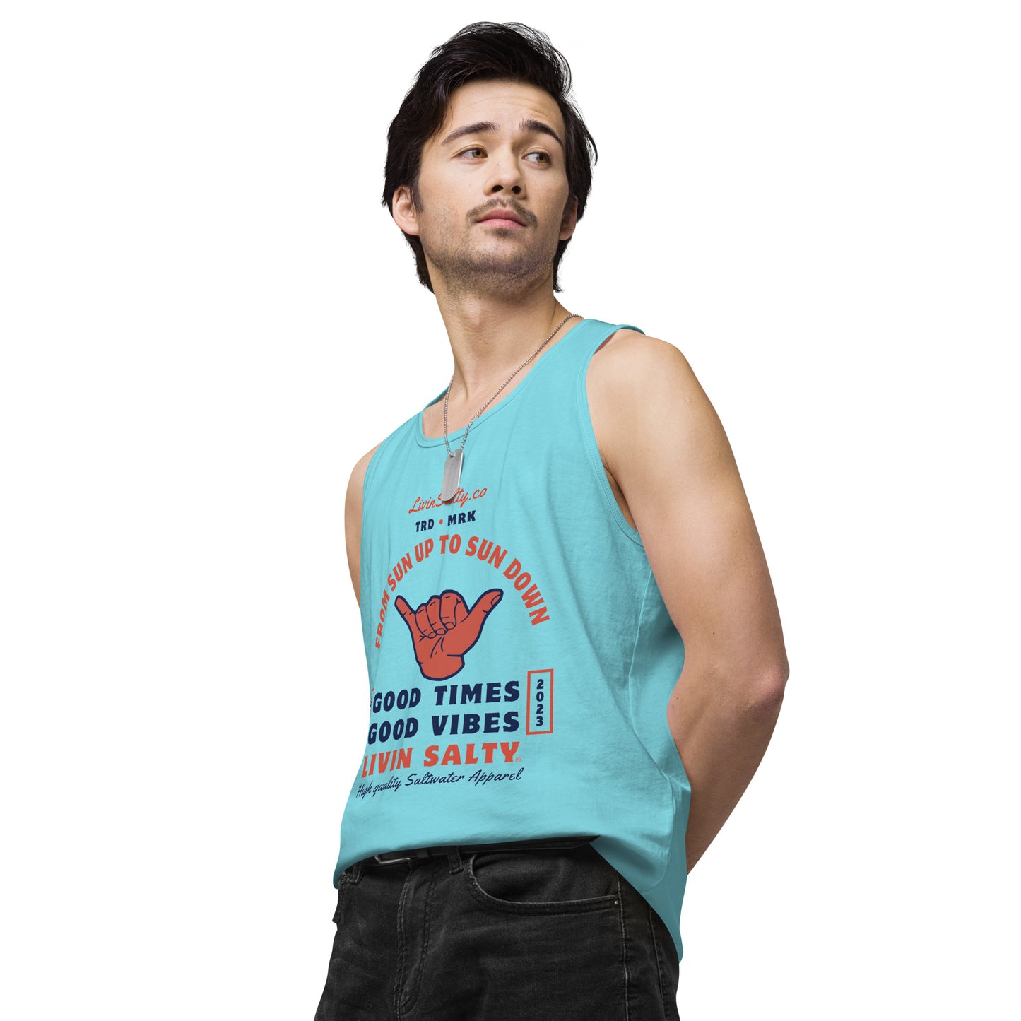 Men’s LIVIN SALTY tank top