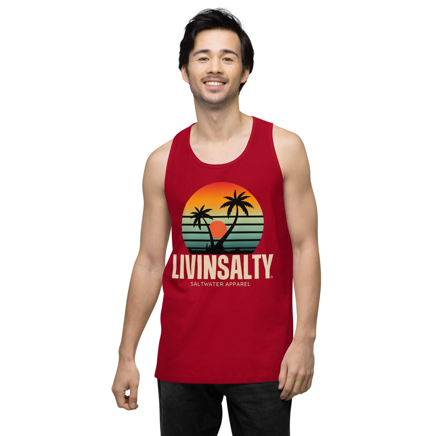 Men’s LIVIN SALTY tank top
