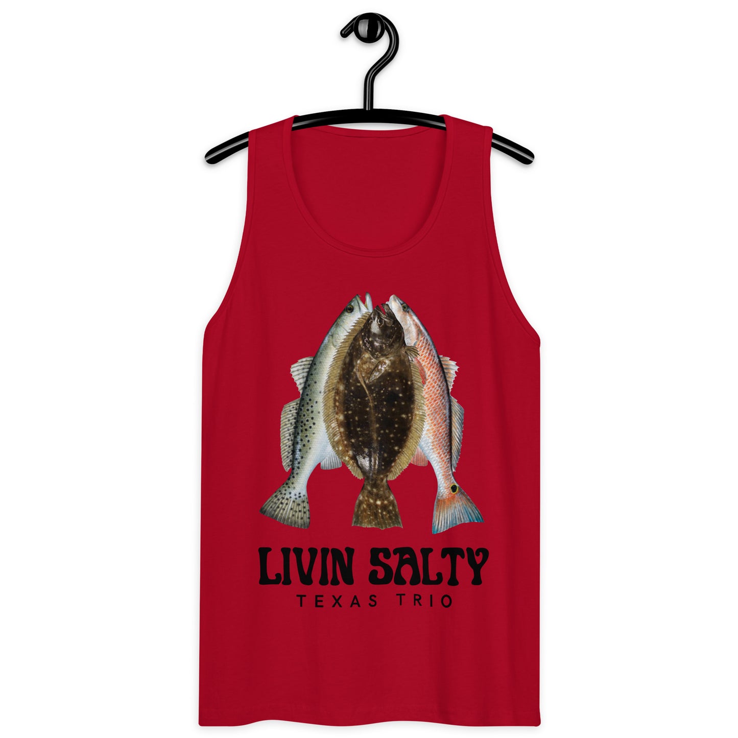 Men’s Texas Trio LIVIN SALTY tank top