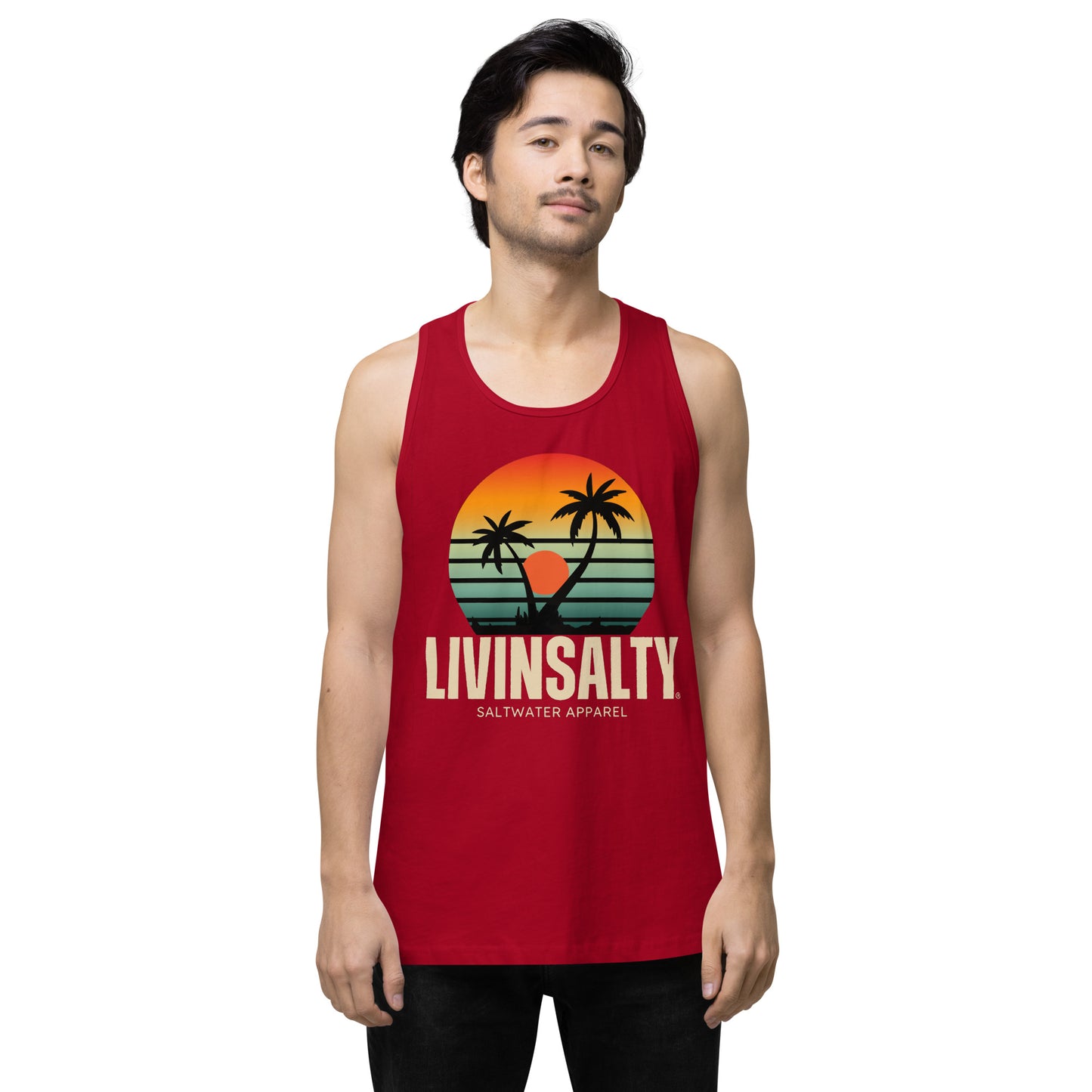 Men’s LIVIN SALTY tank top