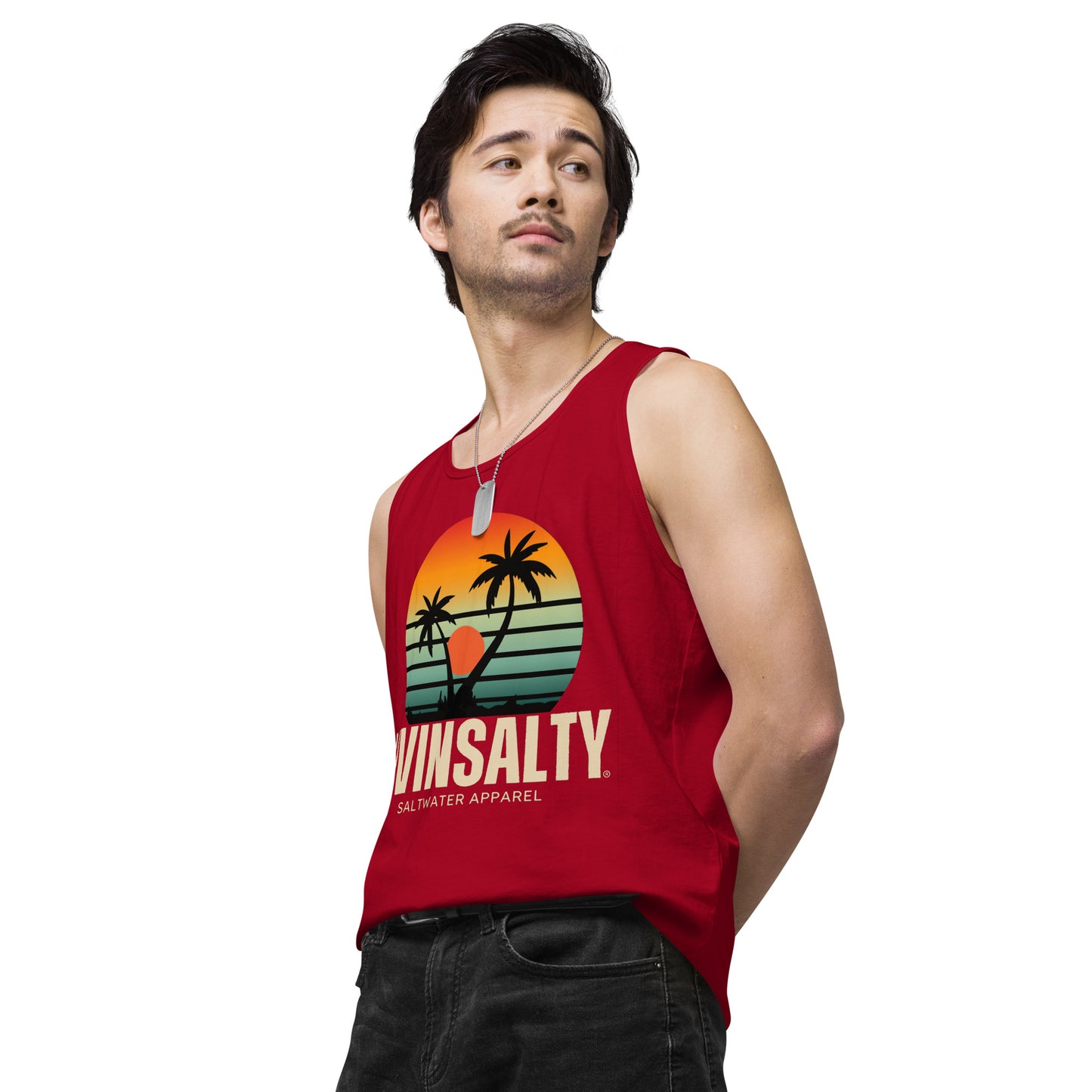 Men’s LIVIN SALTY tank top