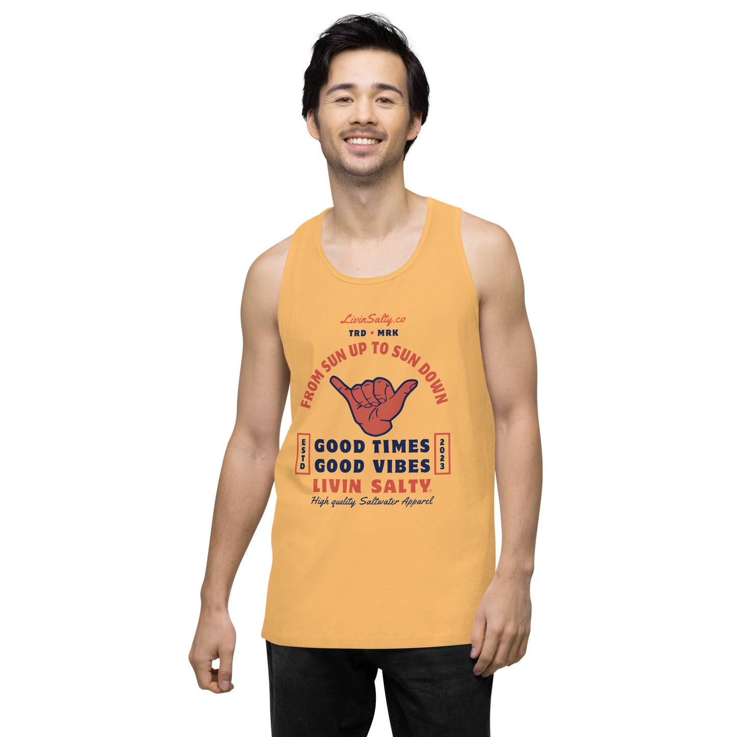 Men’s LIVIN SALTY tank top