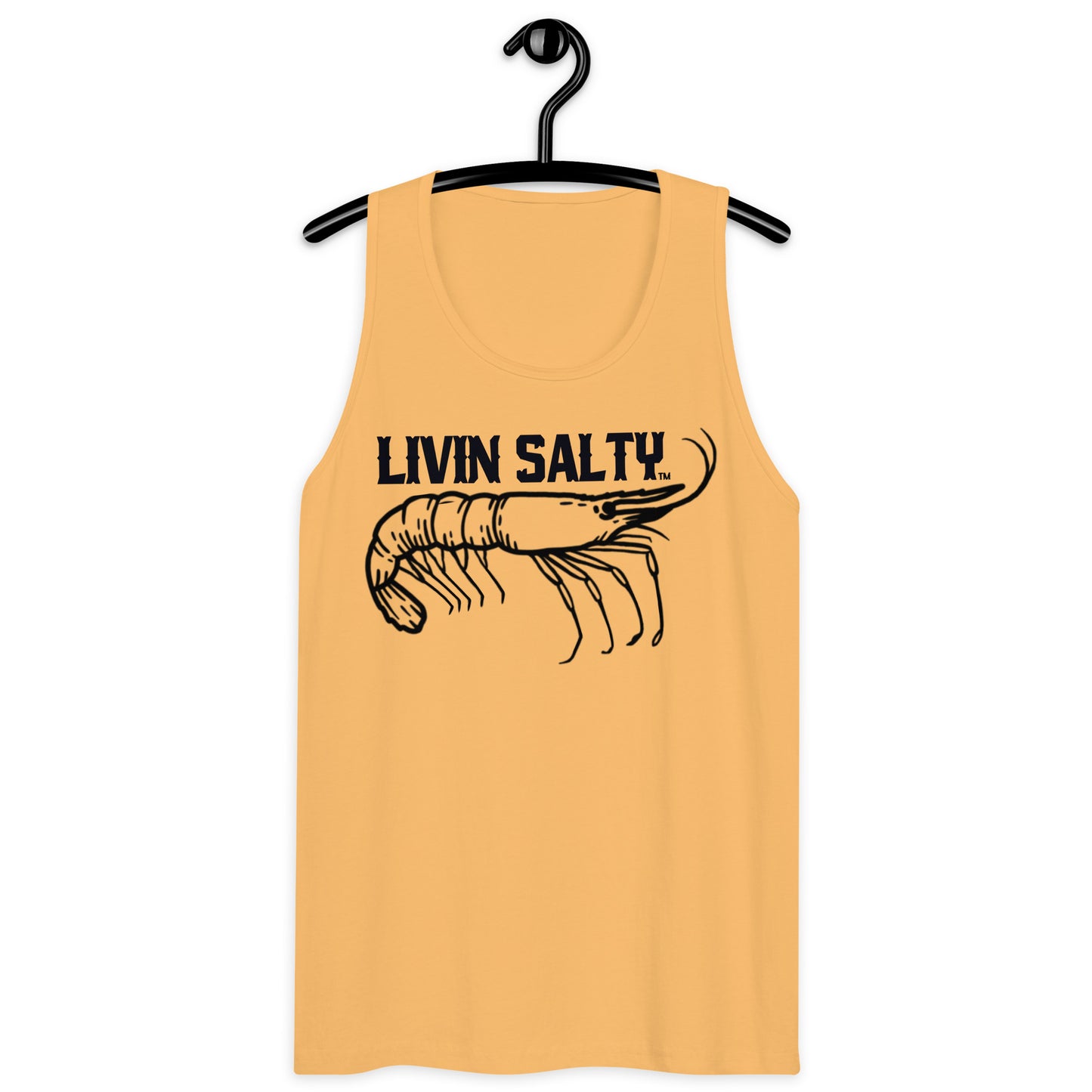 Men’s LIVIN SALTY Shrimp tank top