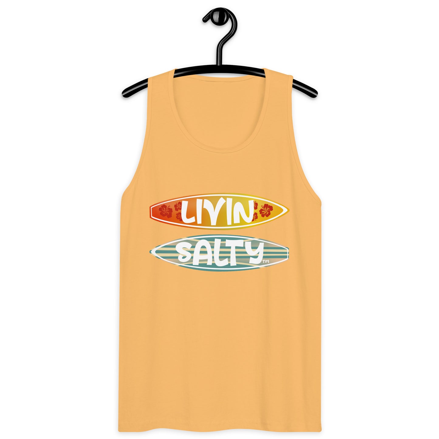 Men’s Surf Board LIVIN SALTY tank top