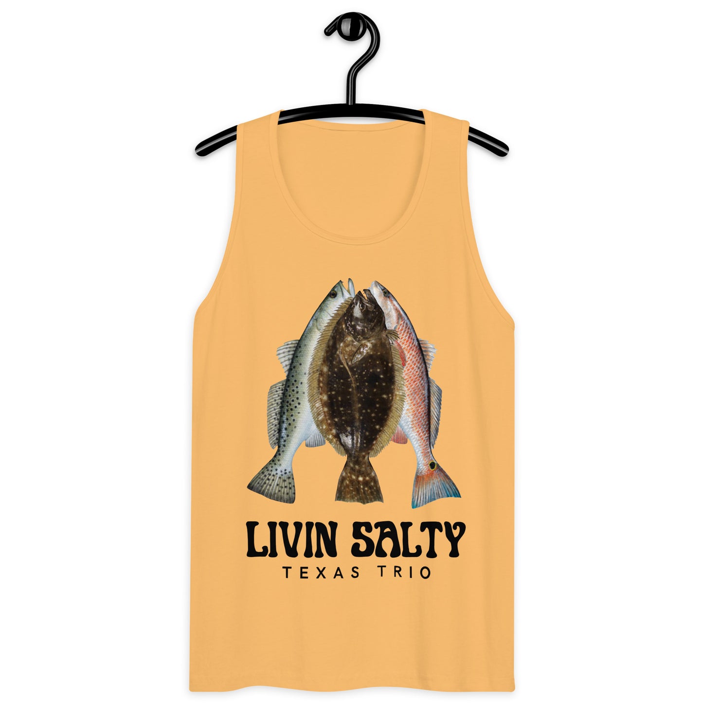 Men’s Texas Trio LIVIN SALTY tank top