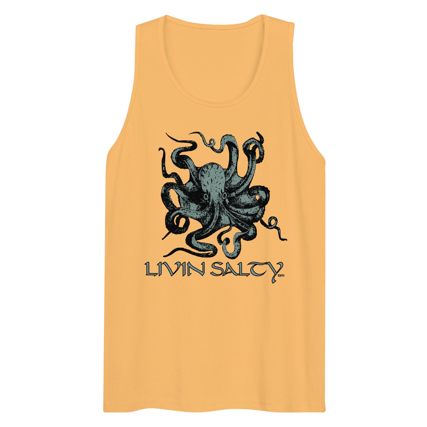 Men’s LIVIN SALTY Octopus tank top