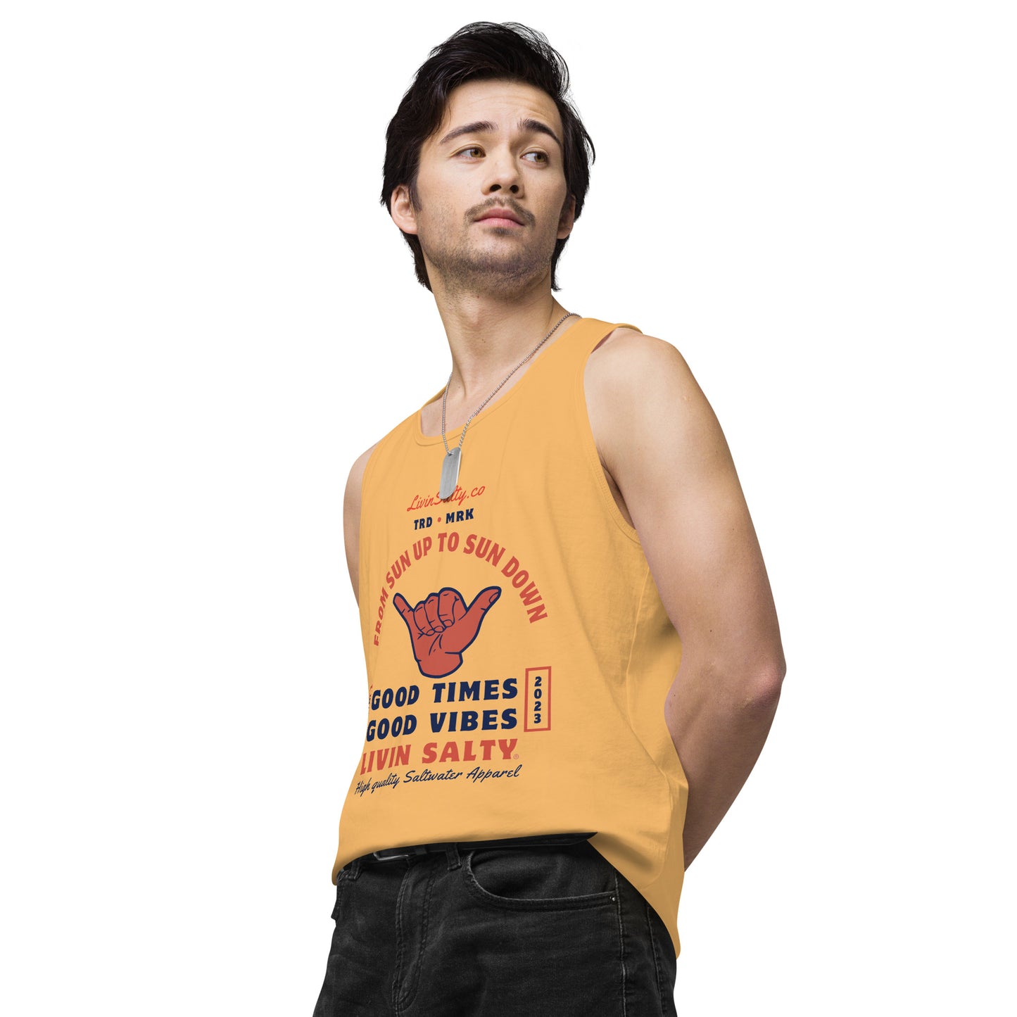 Men’s LIVIN SALTY tank top
