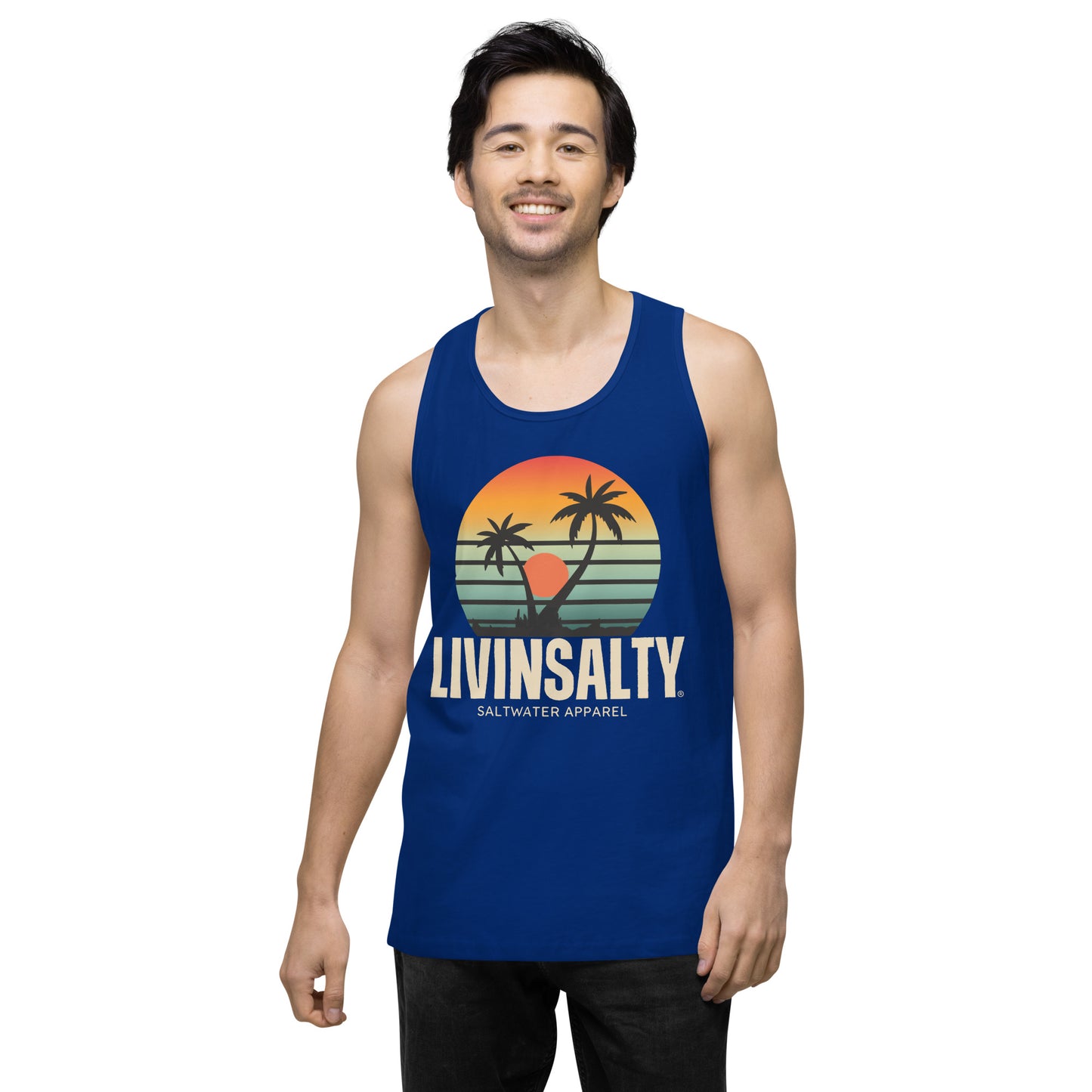 Men’s LIVIN SALTY tank top