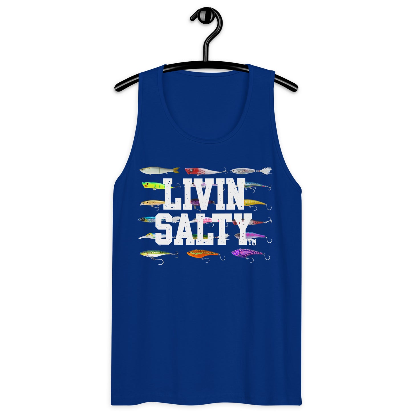 Men’s LIVIN SALTY Saltwater Lures tank top