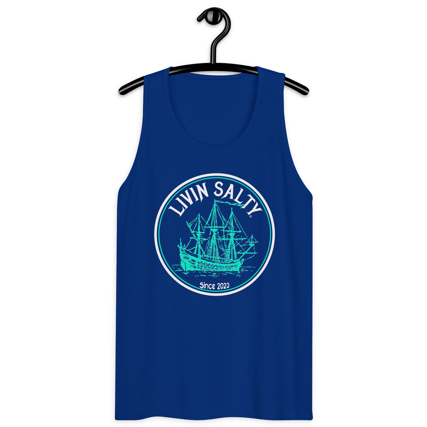 Men’s LIVIN SALTY Ship tank top